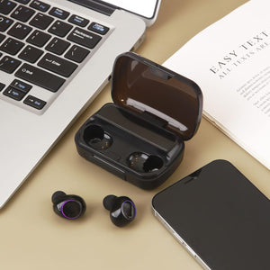 mz m30 Earbuds with 60H of Playtime, Low Latency, Quad Mic 